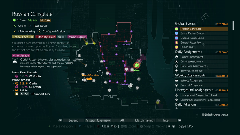 Illustration for article titled The Division's Second Global Event Is Live Now And Mostly Good